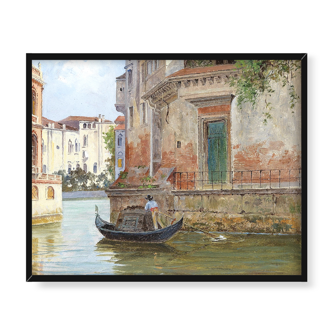 Antonietta Brandeis Gondola przy ścianie Pałacu 50x40