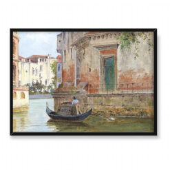 Antonietta Brandeis Gondola przy ścianie Pałacu 70×50