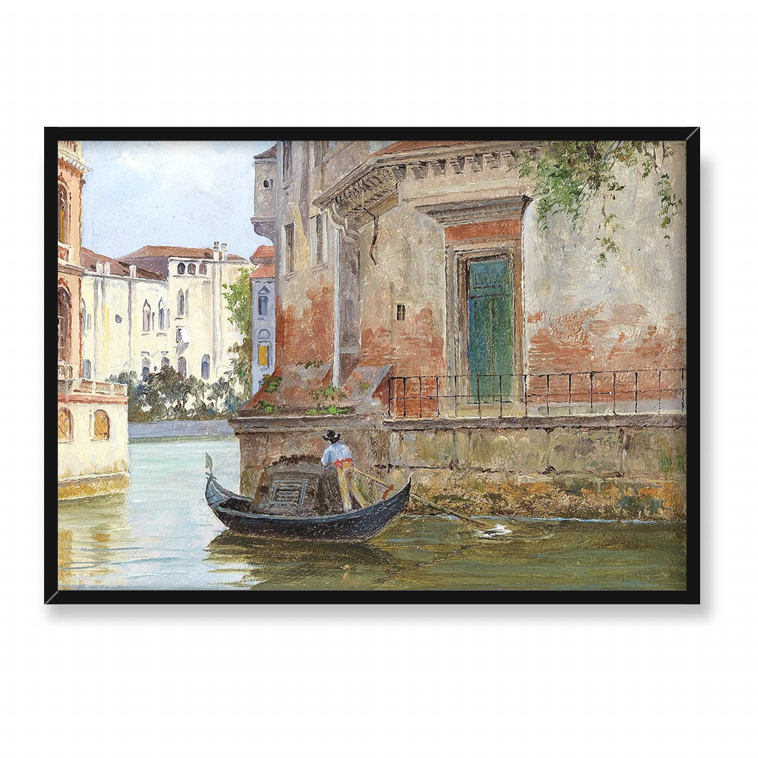 Antonietta Brandeis Gondola przy ścianie Pałacu 70x50