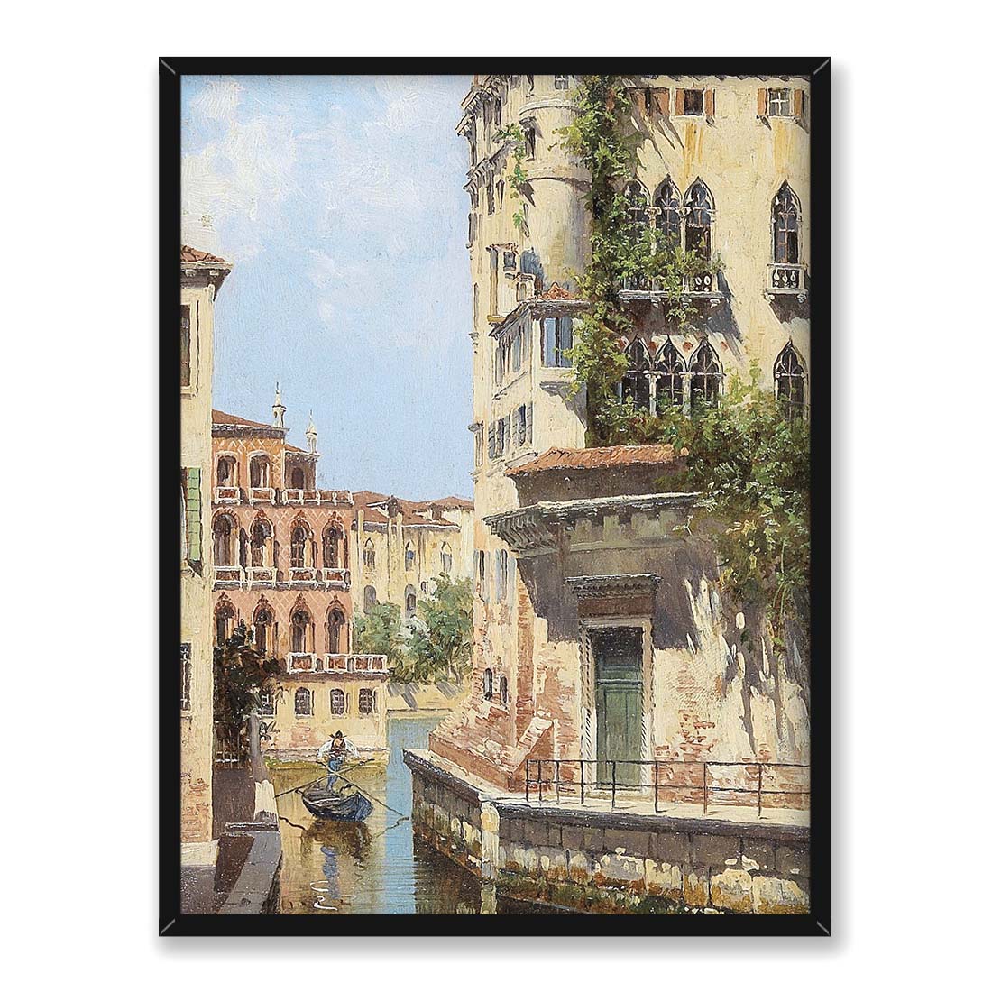 Antonietta Brandeis Kanał w Wenecji z widokiem na tył Pałac 30x40