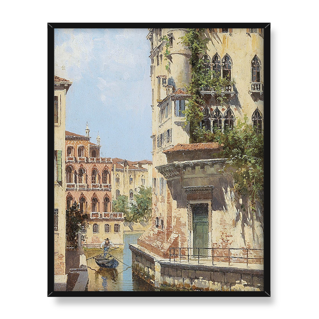Antonietta Brandeis Kanał w Wenecji z widokiem na tył Pałac 40x50