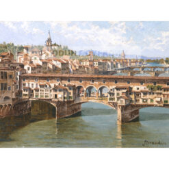 Antonietta Brandeis Most Vecchio Florencja — produkt cyfrowy do pobrania
