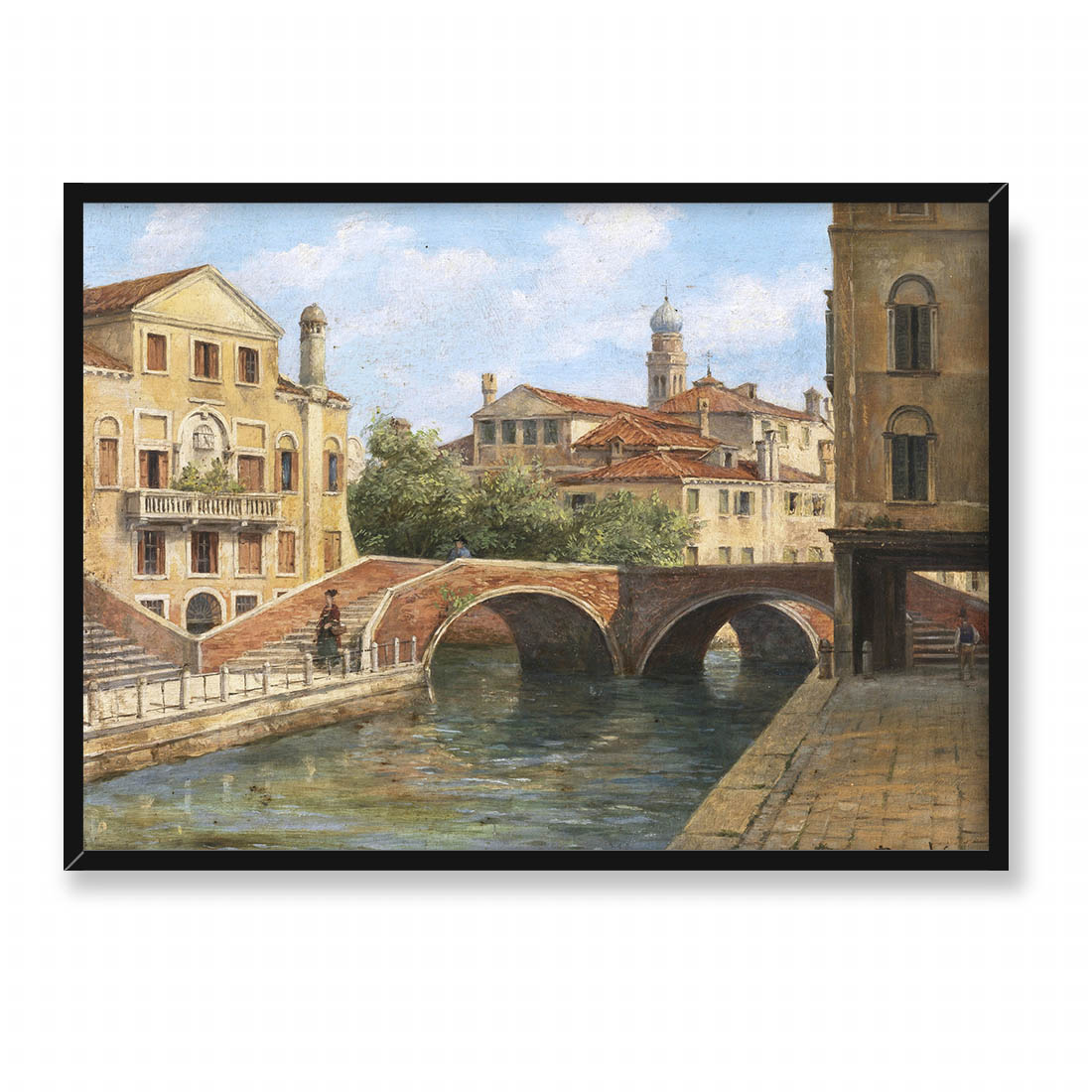 Antonietta Brandeis Most Vecchio Florencja 70x50