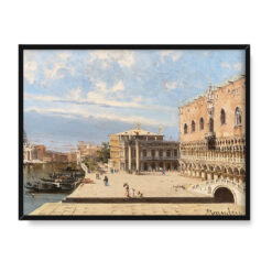 Antonietta Brandeis Pałac Dożów Wenecja 40×30