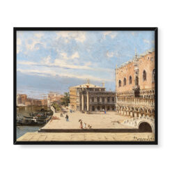 Antonietta Brandeis Pałac Dożów Wenecja 50×40