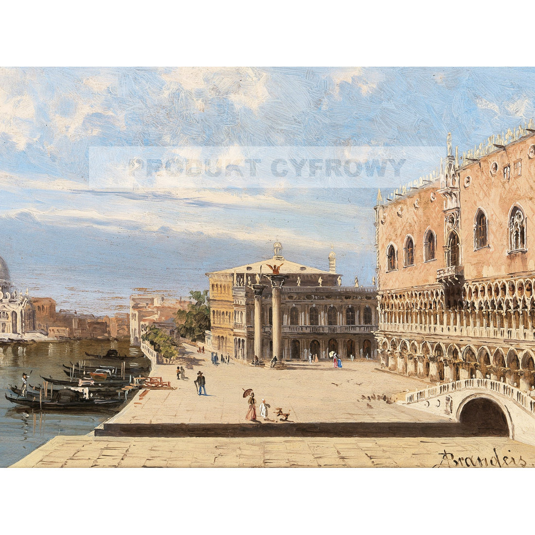 Antonietta Brandeis Pałac Dożów Wenecja — produkt cyfrowy do pobrania