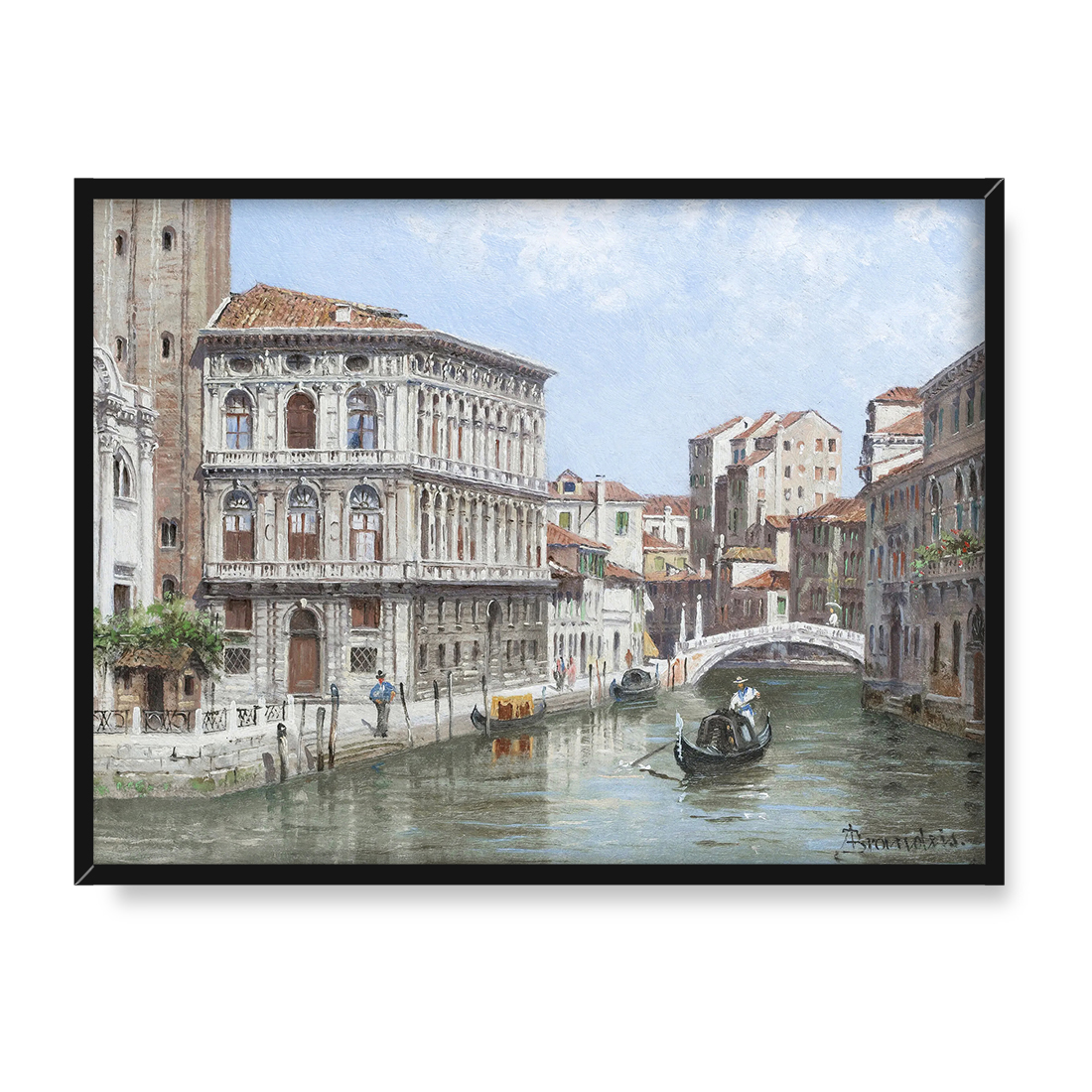 Antonietta Brandeis Pałac Labia Wenecja 40x30