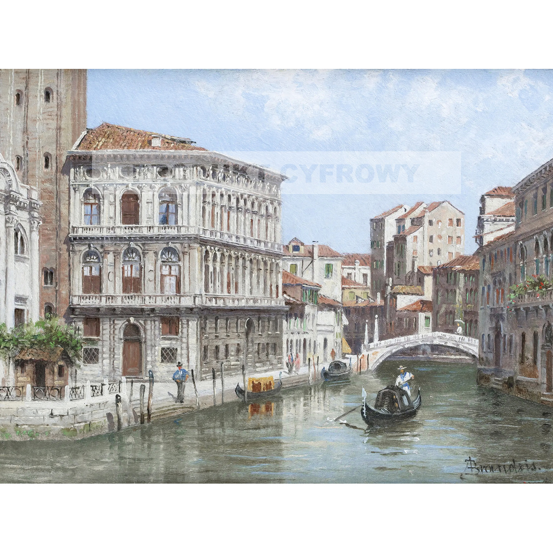 Antonietta Brandeis Pałac Labia Wenecja — produkt cyfrowy do pobrania