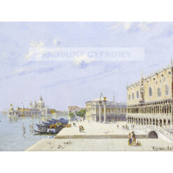 Antonietta Brandeis Piazzetta Pałac Dożów Wenecja 2 — produkt cyfrowy do pobrania