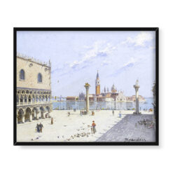 Antonietta Brandeis Piazzetta Pałac Dożów Wenecja 50×40