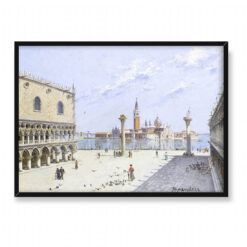 Antonietta Brandeis Piazzetta Pałac Dożów Wenecja 70×50