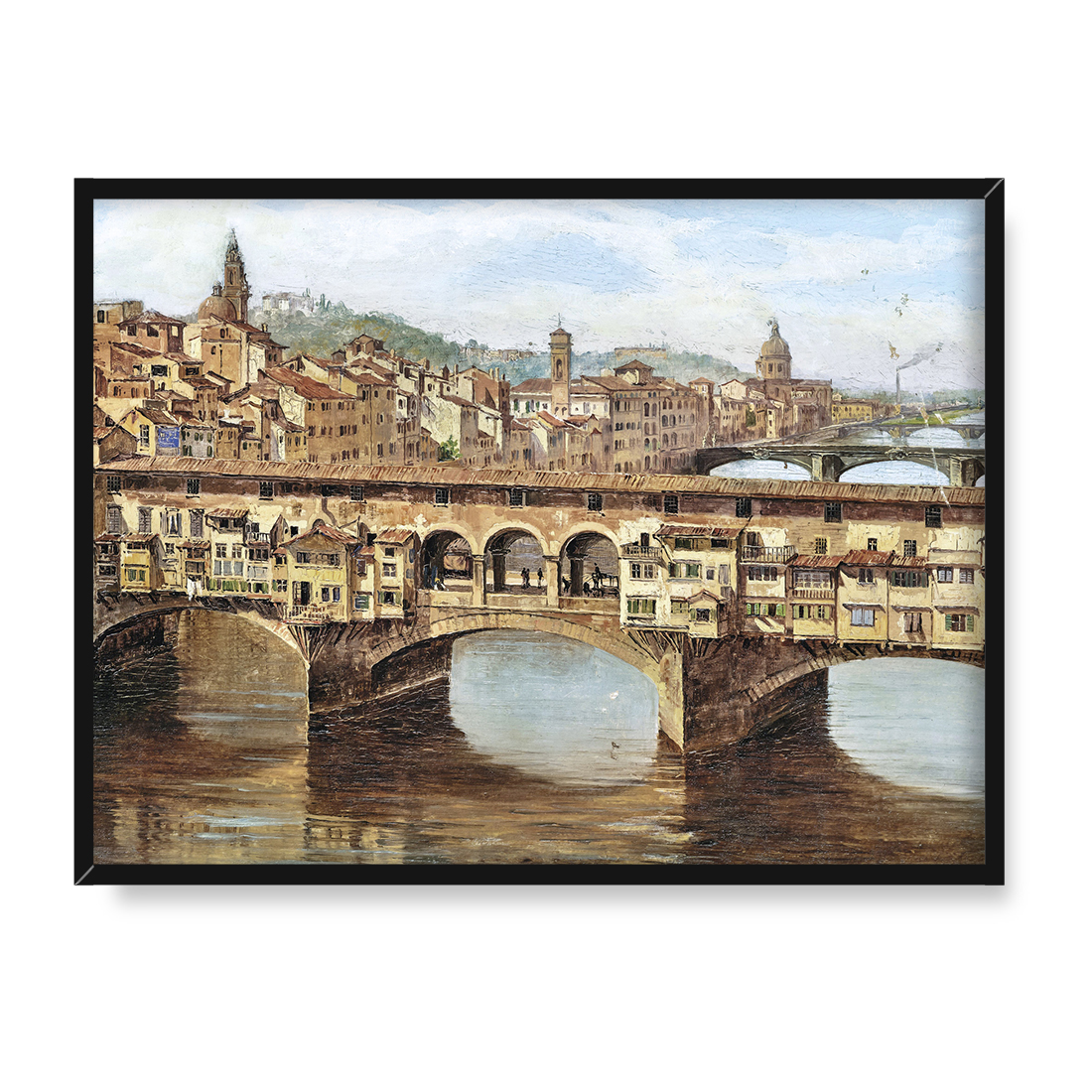 Antonietta Brandeis Ponte Vecchio 40x30 w RAMIE