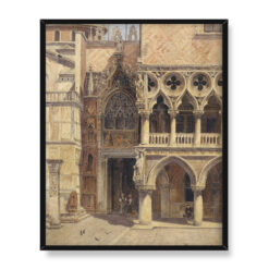 Antonietta Brandeis Porta della Carta Pałacu Dożów 40×50