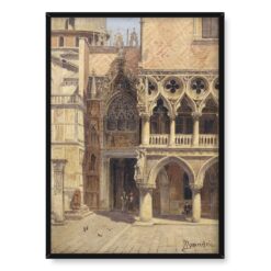 Antonietta Brandeis Porta della Carta Pałacu Dożów 50×70