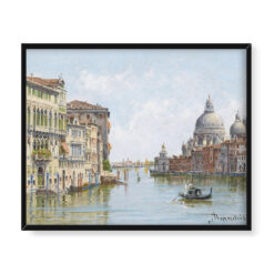 Antonietta Brandeis Widok na kanał 50×40