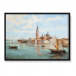 Antonietta Brandeis Widok na kanał 70×50