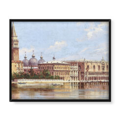 Antonietta Brandeis Widok na Pałac Dożów w Wenecji 50×40