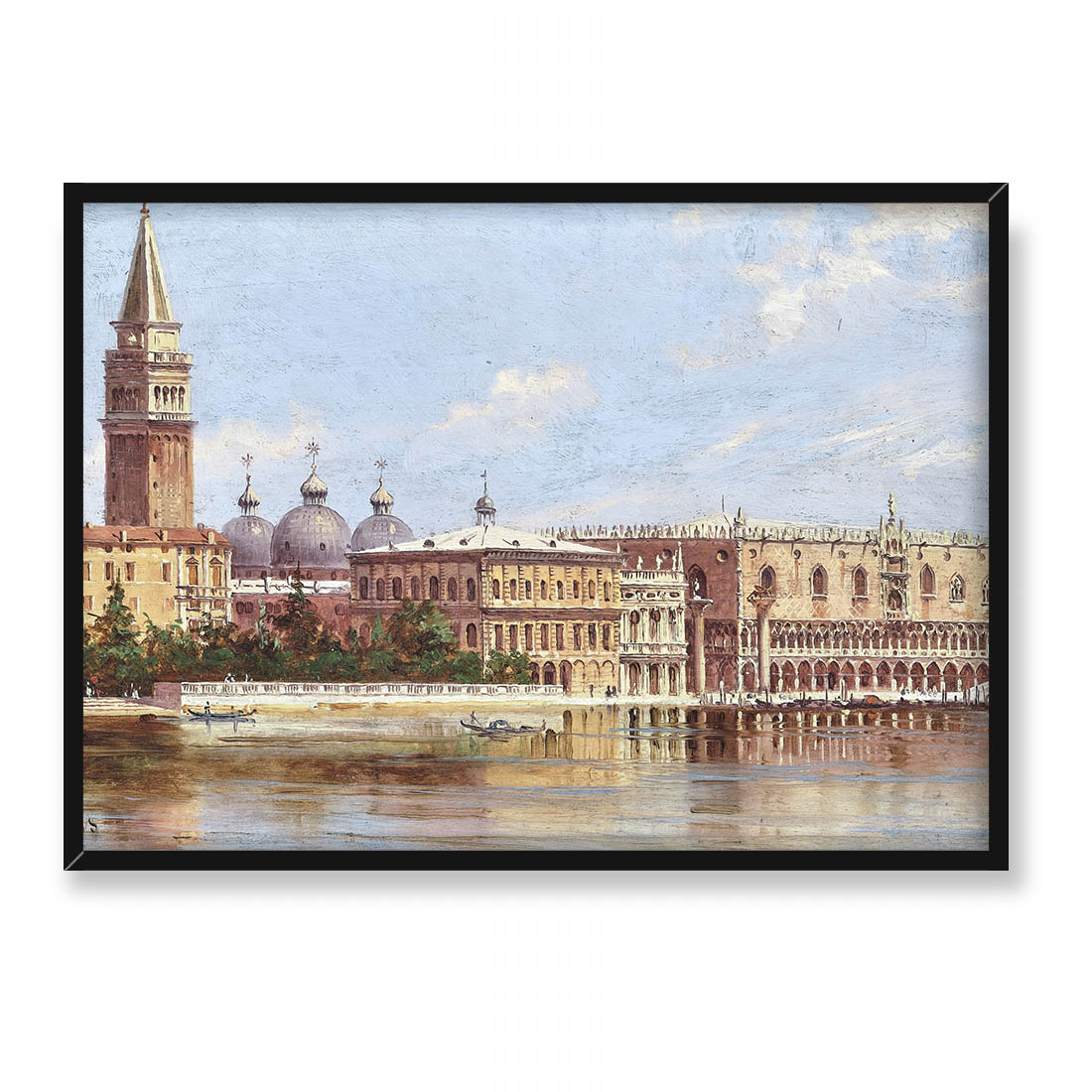 Antonietta Brandeis Widok na Pałac Dożów w Wenecji 70x50