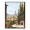 Antonietta Brandeis Widok na Palazzo Vecchio z ogrodu Boboli 30×40 w RAMIE Antonietta Brandeis Widok na Palazzo Vecchio z ogrodu Boboli 30×40 w RAMIE