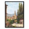 Antonietta Brandeis Widok na Palazzo Vecchio z ogrodu Boboli 50×70 Antonietta Brandeis Widok na Palazzo Vecchio z ogrodu Boboli 50×70