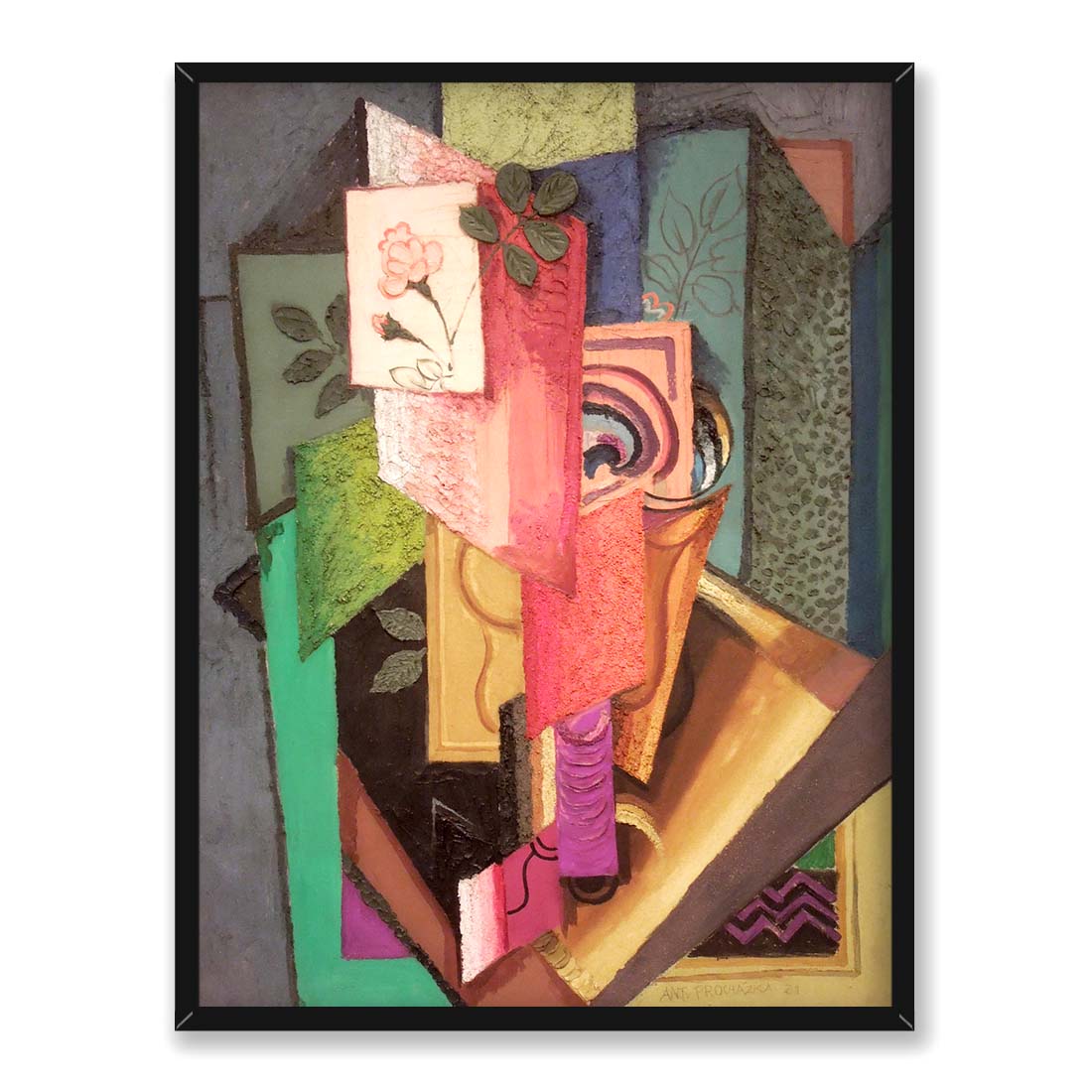 Antonin Prochazka Martwa natura 30x40 w RAMIE