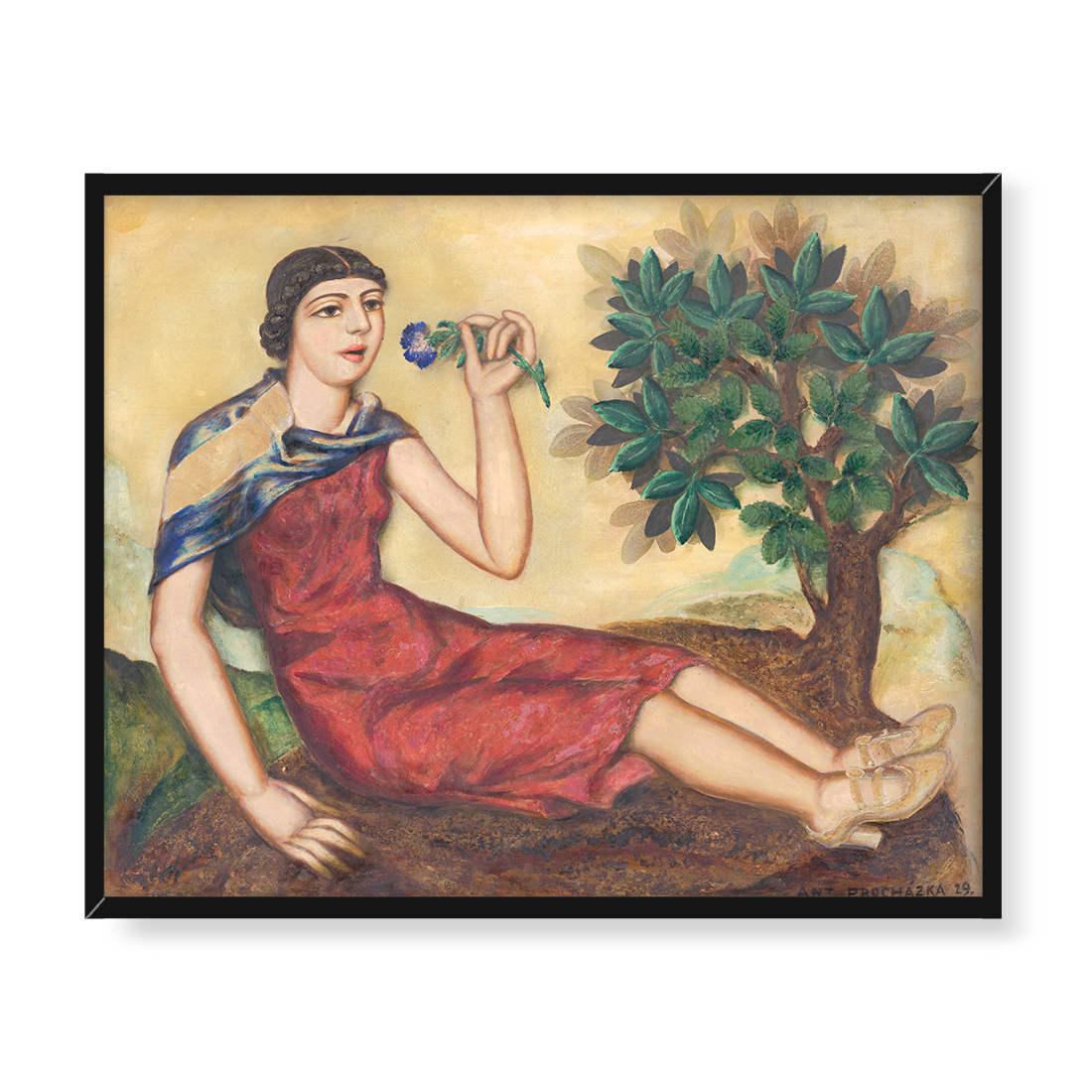 Antonin Prochazka Wiosną 50x40