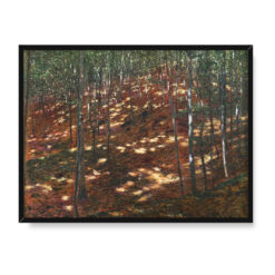 Antonin Slavicek Słońce w lesie 40×30