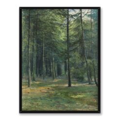 Antonin Slavicek Wnętrze lasu 30×40