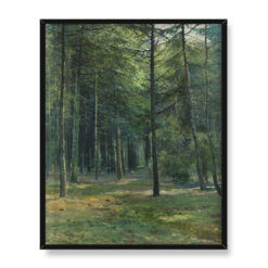 Antonin Slavicek Wnętrze lasu 40×50