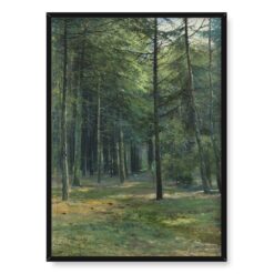 Antonin Slavicek Wnętrze lasu 50×70