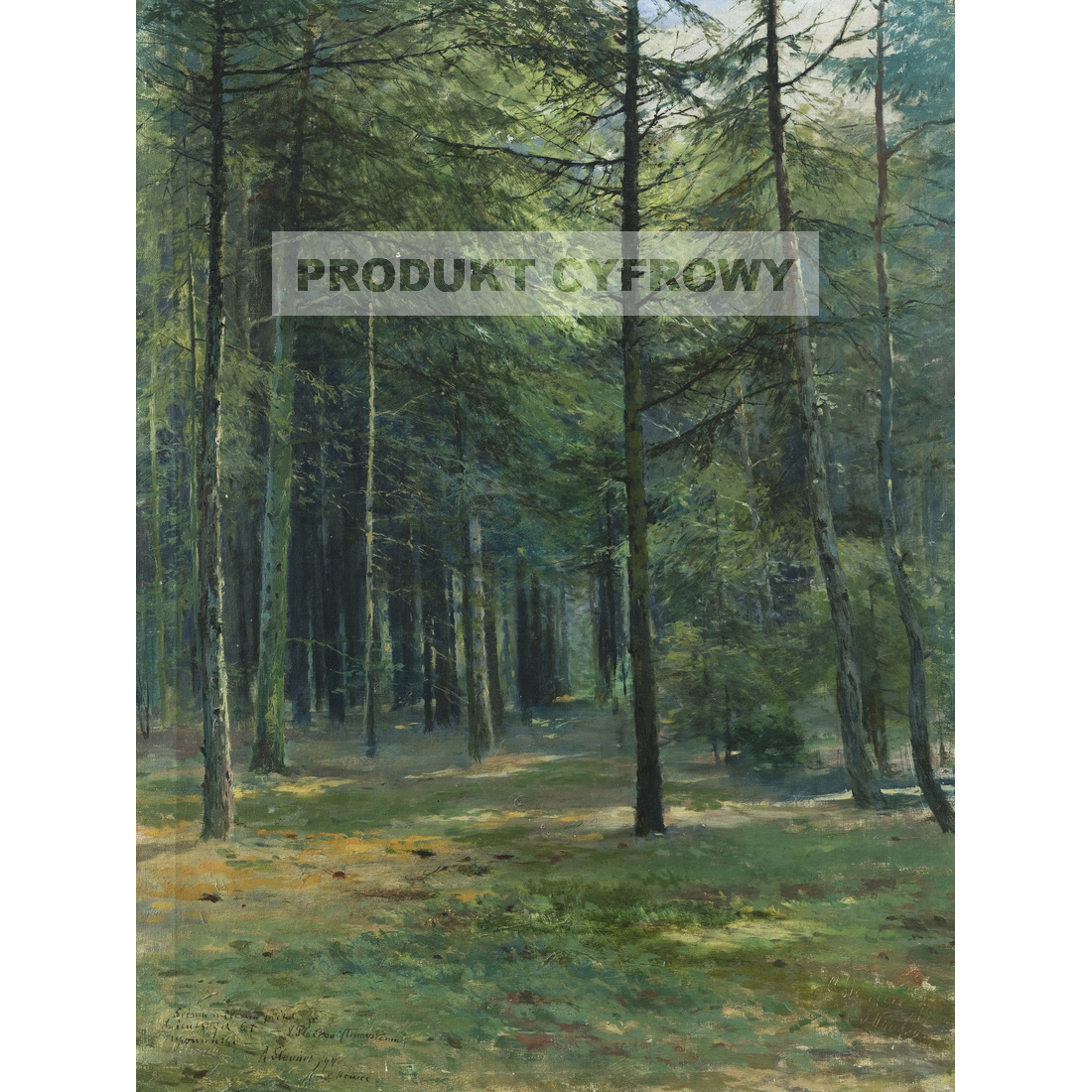 Antonin Slavicek Wnętrze lasu — produkt cyfrowy do pobrania