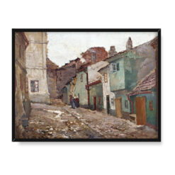 Antonin Slavicek Złota uliczka 40×30