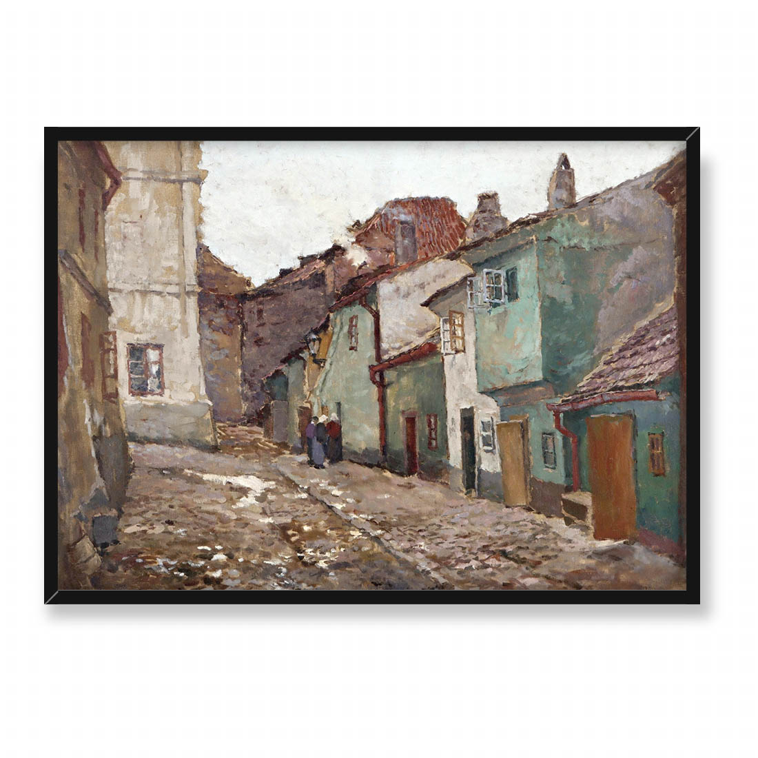 Antonin Slavicek Złota uliczka 70x50