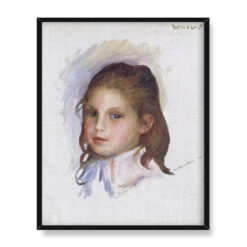 Auguste Renoir Dziecko z brązowymi włosami 40×50
