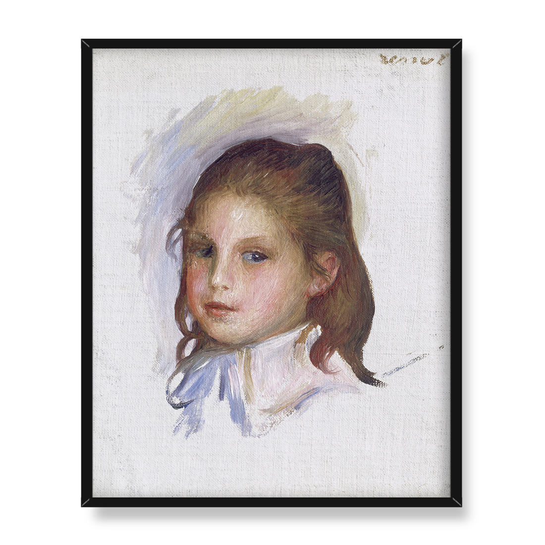 Auguste Renoir Dziecko z brązowymi włosami 40x50