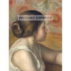 Auguste Renoir Głowa młodej dziewczyny — produkt cyfrowy do pobrania