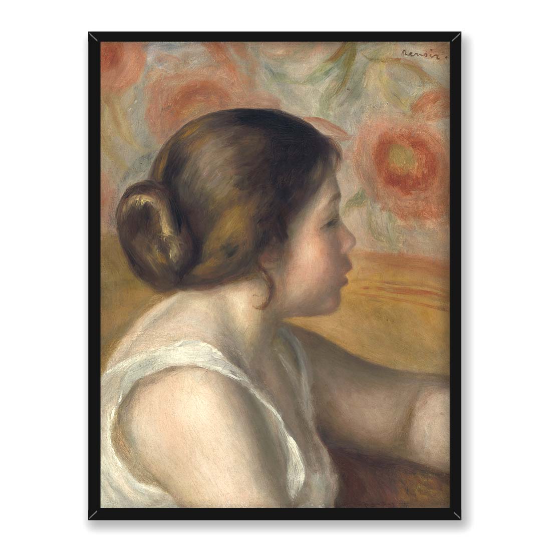 Auguste Renoir Głowa młodej dziewczyny 30x40