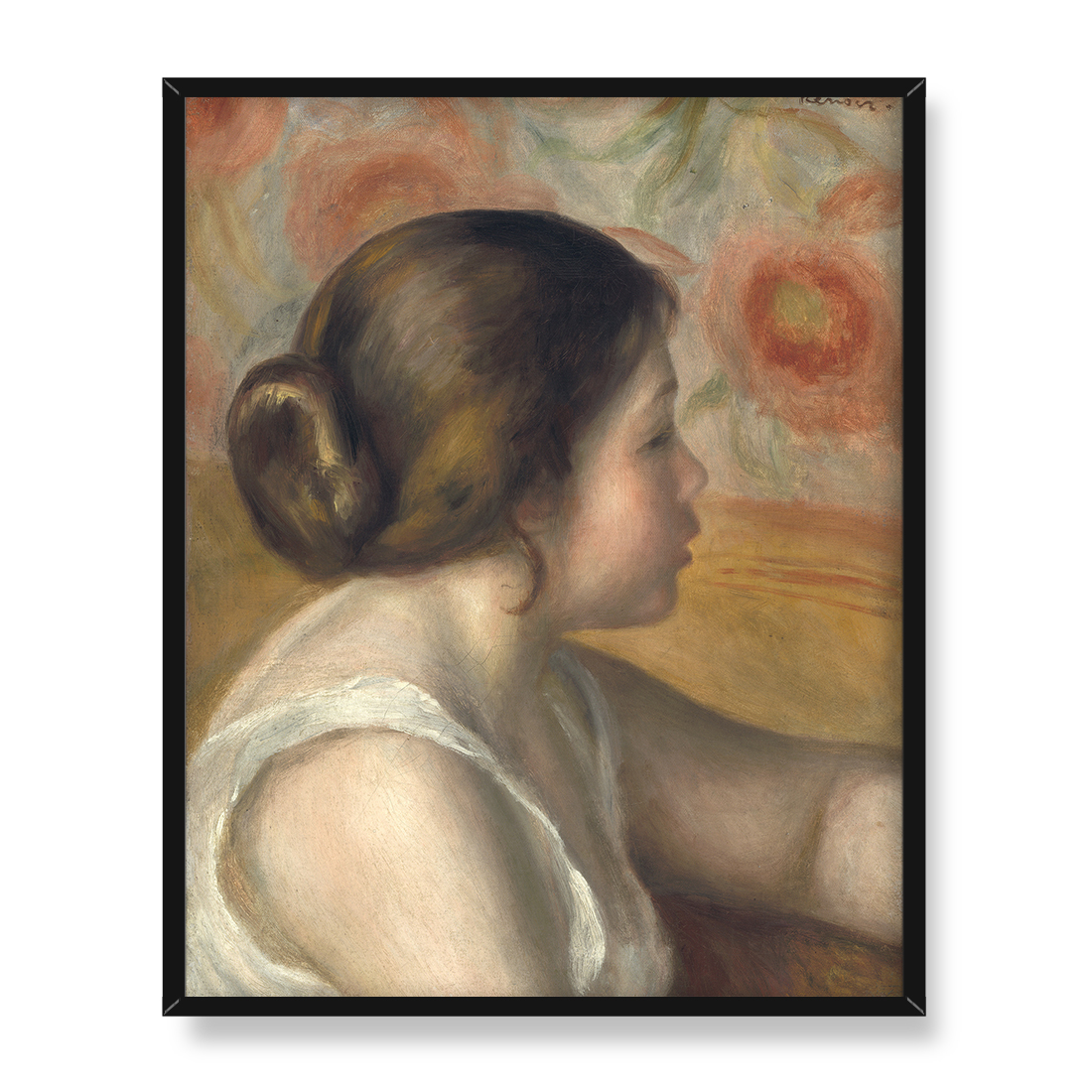 Auguste Renoir Głowa młodej dziewczyny 40x50