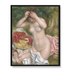 Auguste Renoir Kąpiąca się układająca włosy 40×50