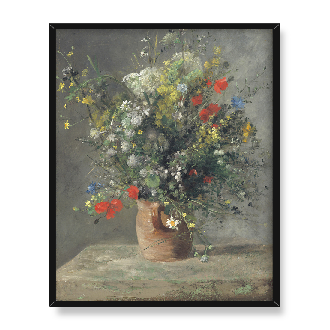 Auguste Renoir Kwiaty w wazonie 40x50