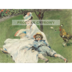 Auguste Renoir Madame Monet i jej syn — produkt cyfrowy do pobrania