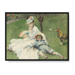 Auguste Renoir Madame Monet i jej syn 40×30