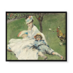 Auguste Renoir Madame Monet i jej syn 50×40