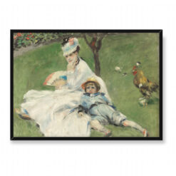 Auguste Renoir Madame Monet i jej syn 70×50