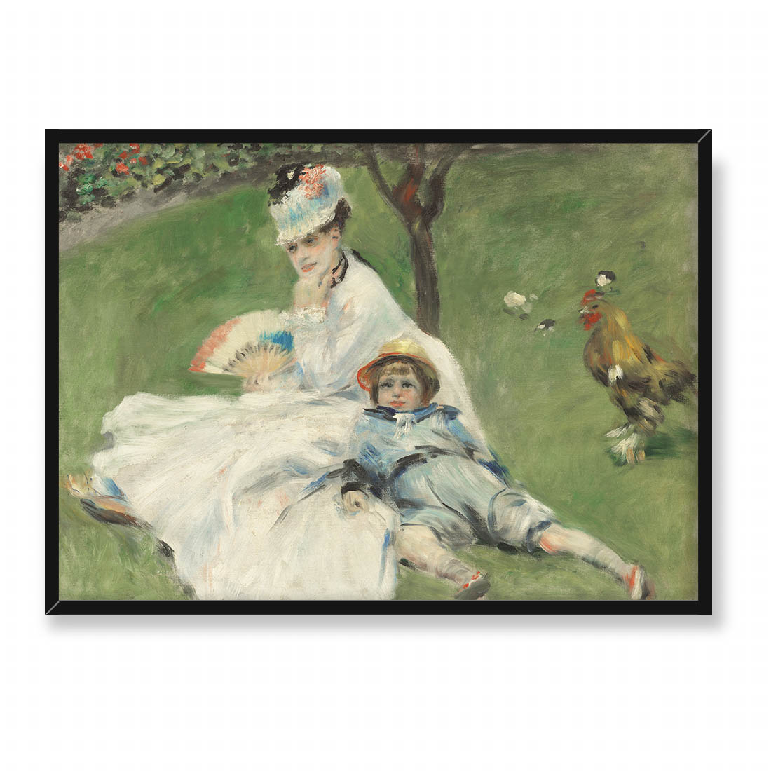 Auguste Renoir Madame Monet i jej syn 70x50