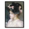 Auguste Renoir Młoda dziewczyna w różowo-czarnym kapeluszu 50×70 Auguste Renoir Młoda dziewczyna w różowo-czarnym kapeluszu 50×70