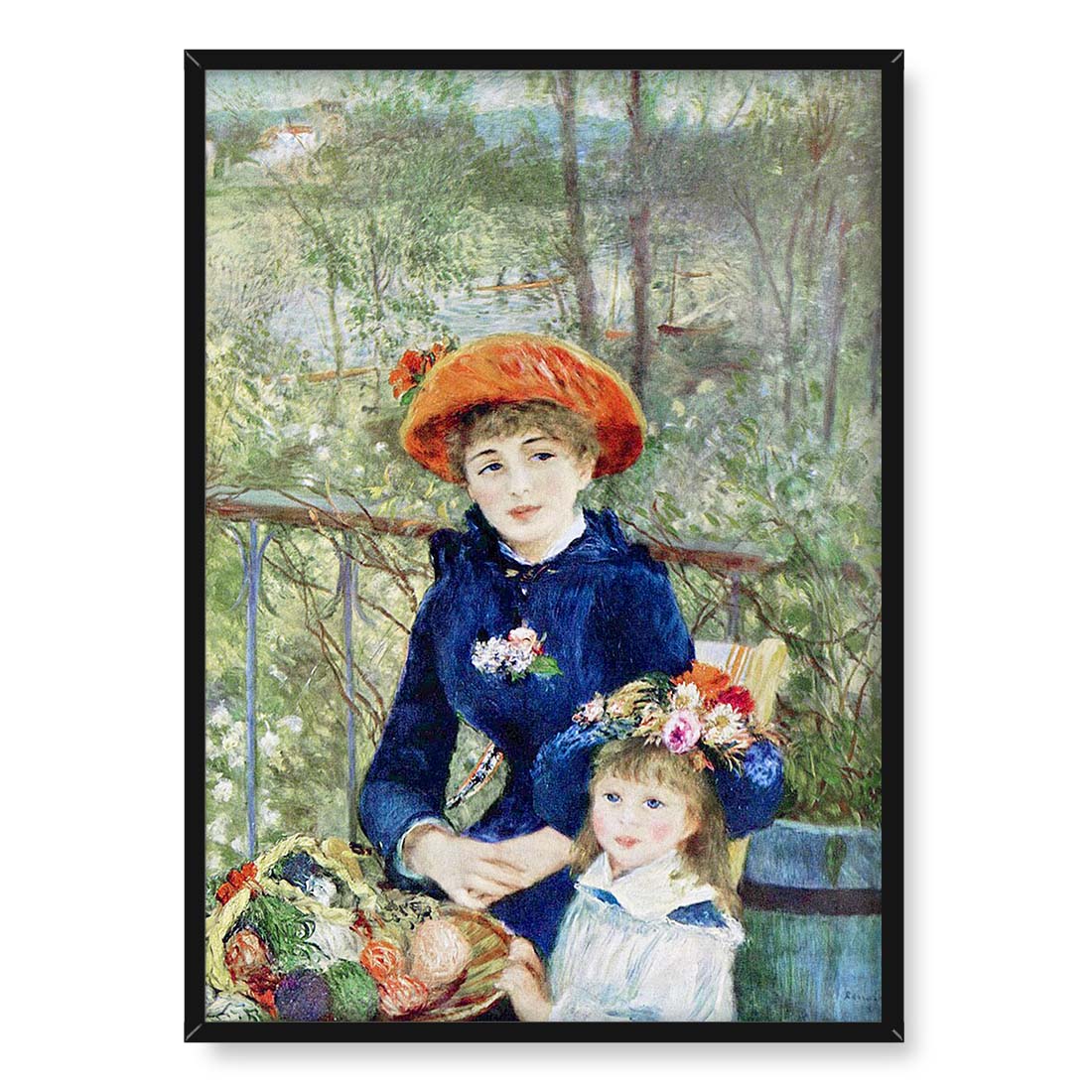 Auguste Renoir Na tarasie 50x70