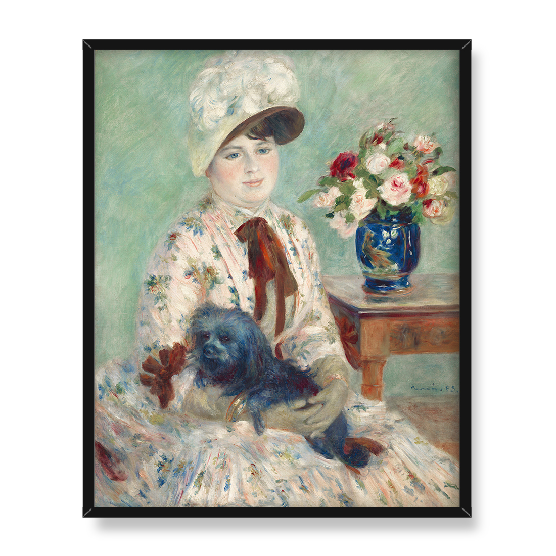 Auguste Renoir Panna Charlotte Berthier 40x50 w RAMIE
