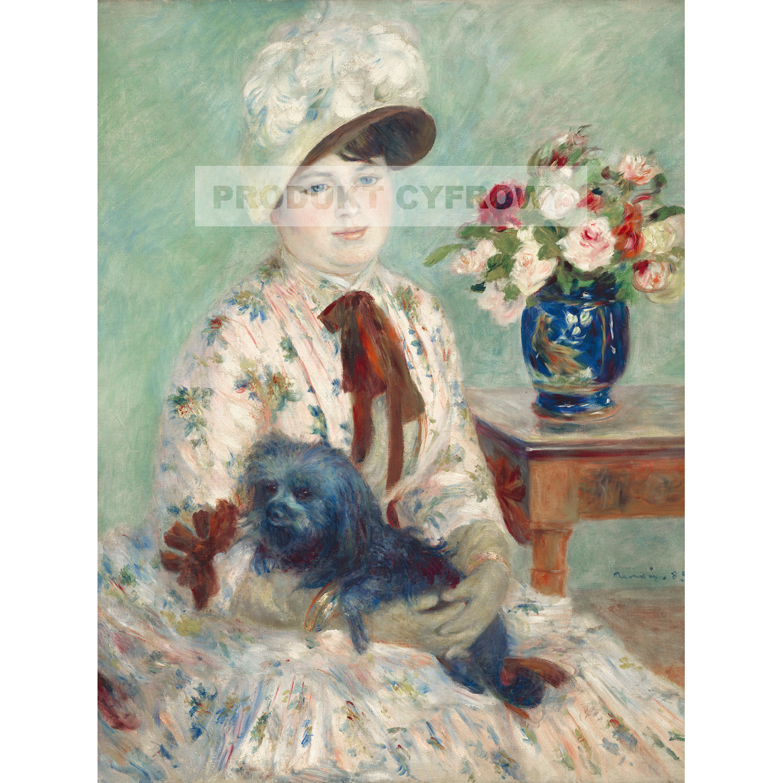 Auguste Renoir Panna Charlotte Berthier — produkt cyfrowy do pobrania