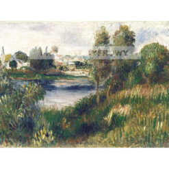 Auguste Renoir Pejzaż w Vetheuil — produkt cyfrowy do pobrania